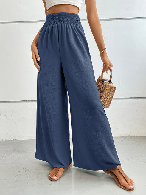 Perfee Wide Leg Pants with Pockets - Odaingerous
